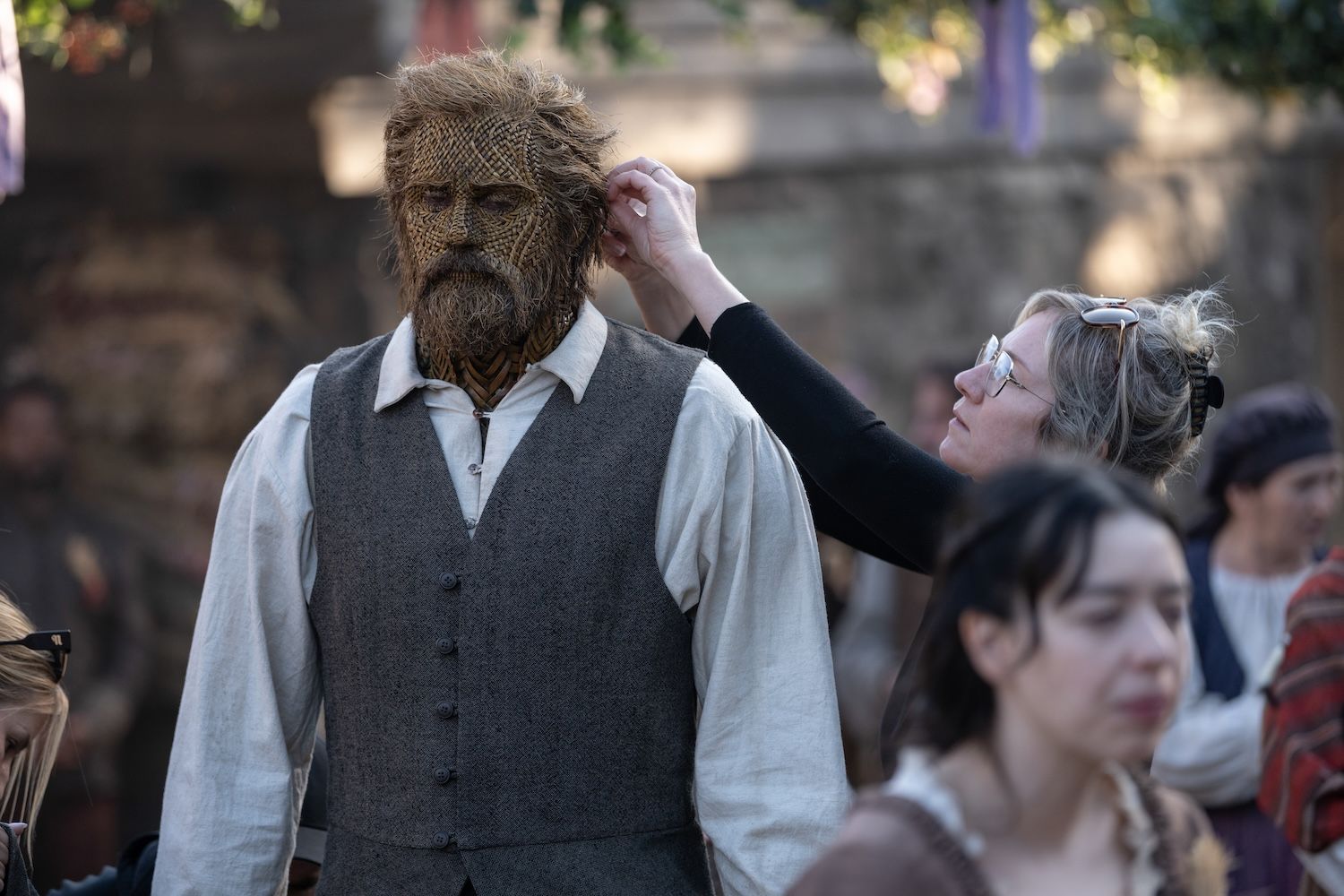 How Makeup Artists Built Alexander Skarsgård's Wicker Husband
